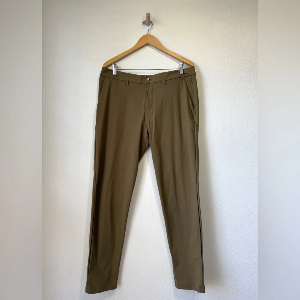 Lululemon ABC Commission Pants 34 Chestnut Performance Trouser
